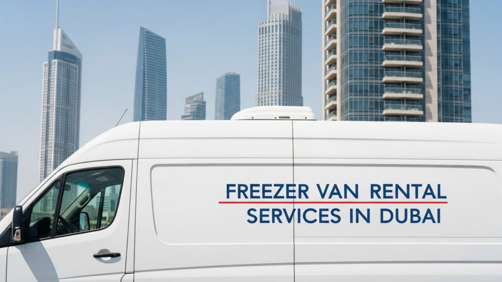 Freezer Van Rental Services in Dubai, Sharjah and Abu Dhabi