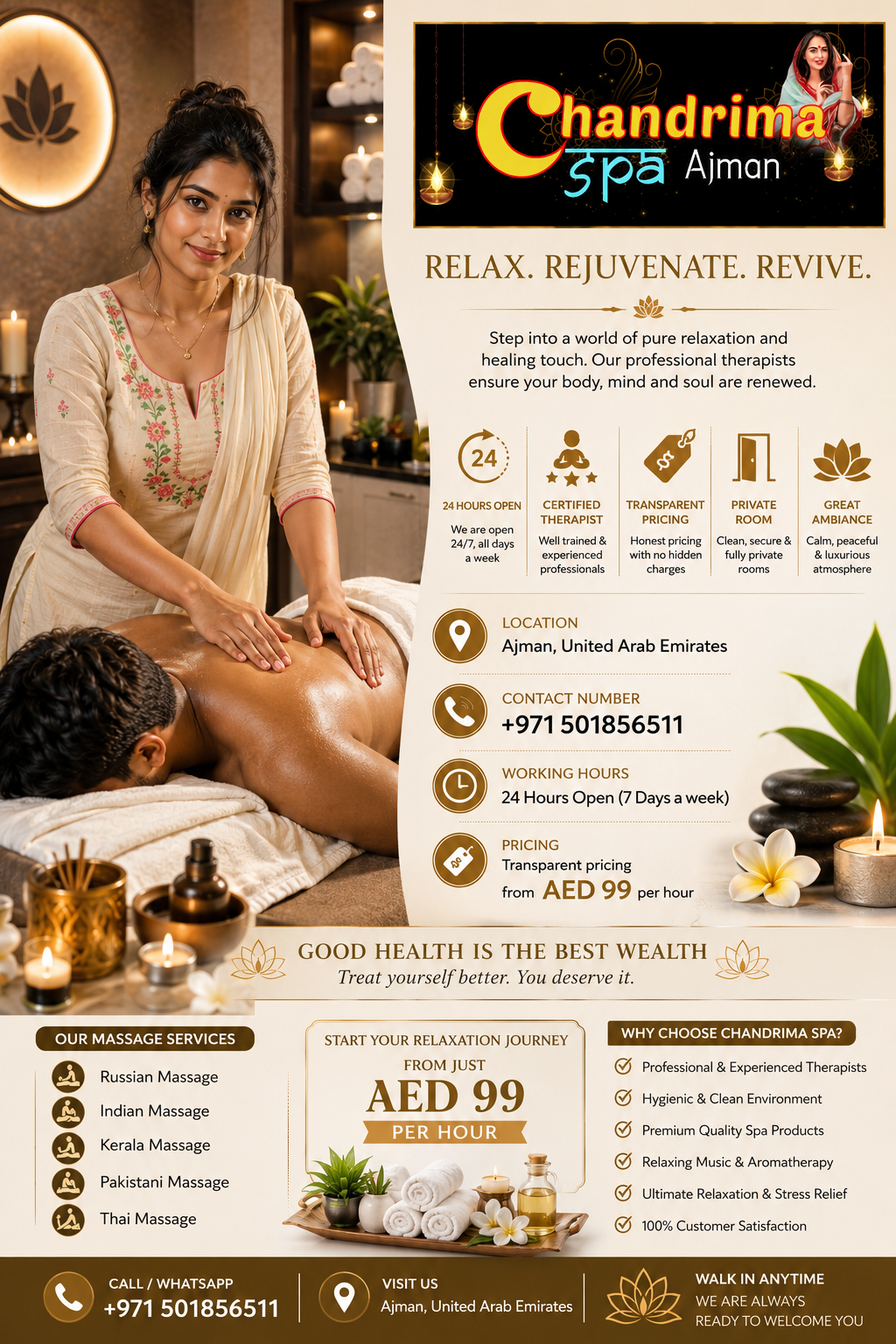 Chandrima Spa Ajman