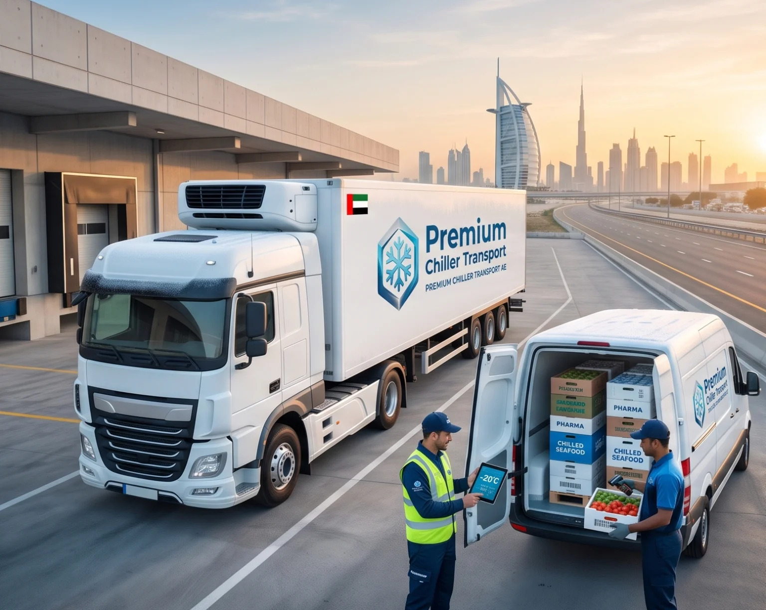 Efficient Frozen and Refrigerated Transportation Solutions in the UAE