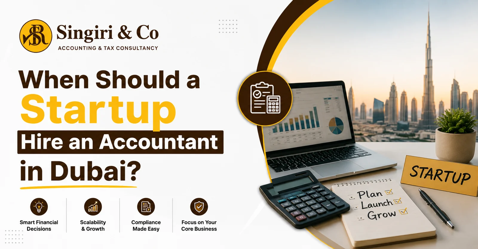 Professional Accounting Services for Startups in Dubai, UAE