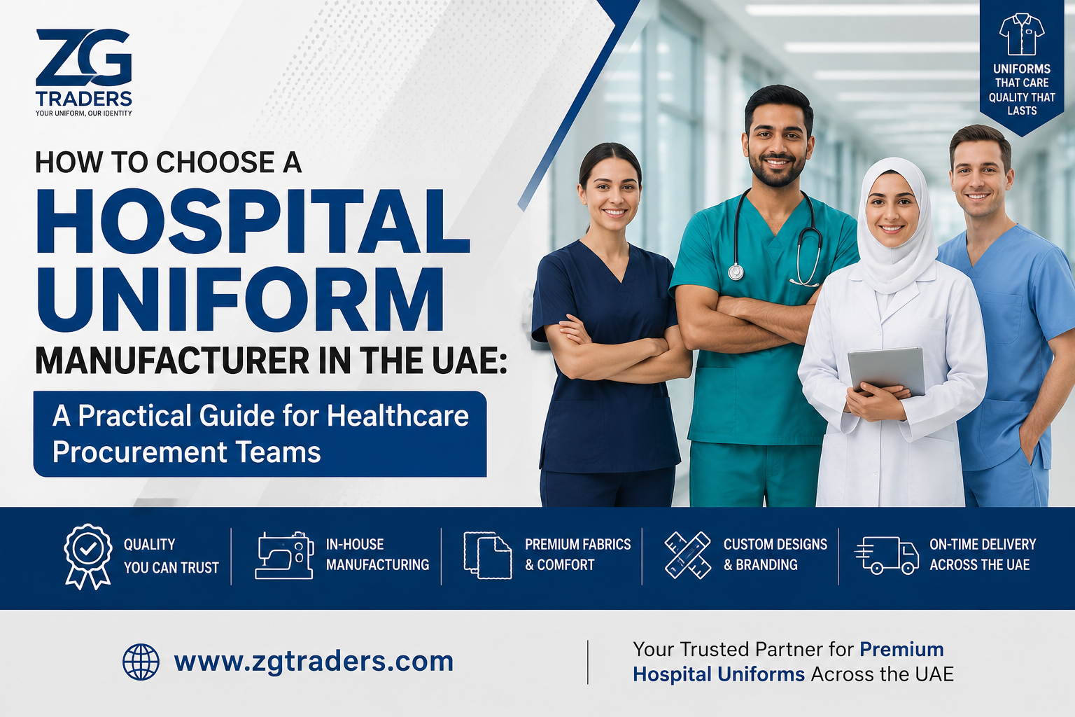 Hospital Uniform Manufacturing in the UAE: A Buyer’s Guide | zgtraders.com