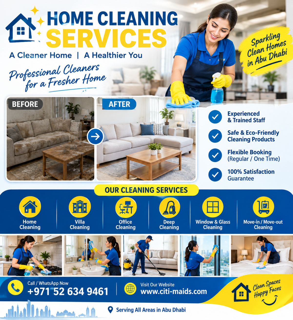 Home Cleaning Abu Dhabi