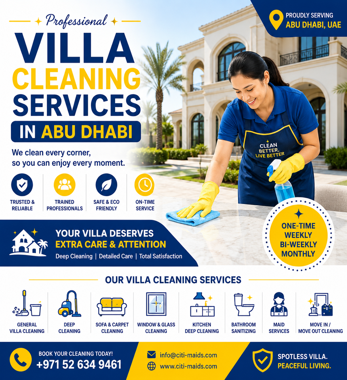 Villa Cleaning Services Abu Dhabi