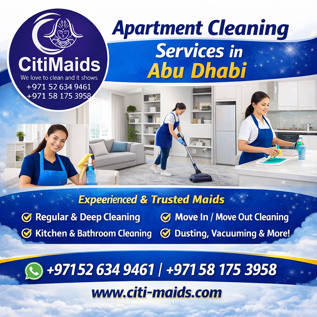 Apartment Cleaning Services Abu Dhabi
