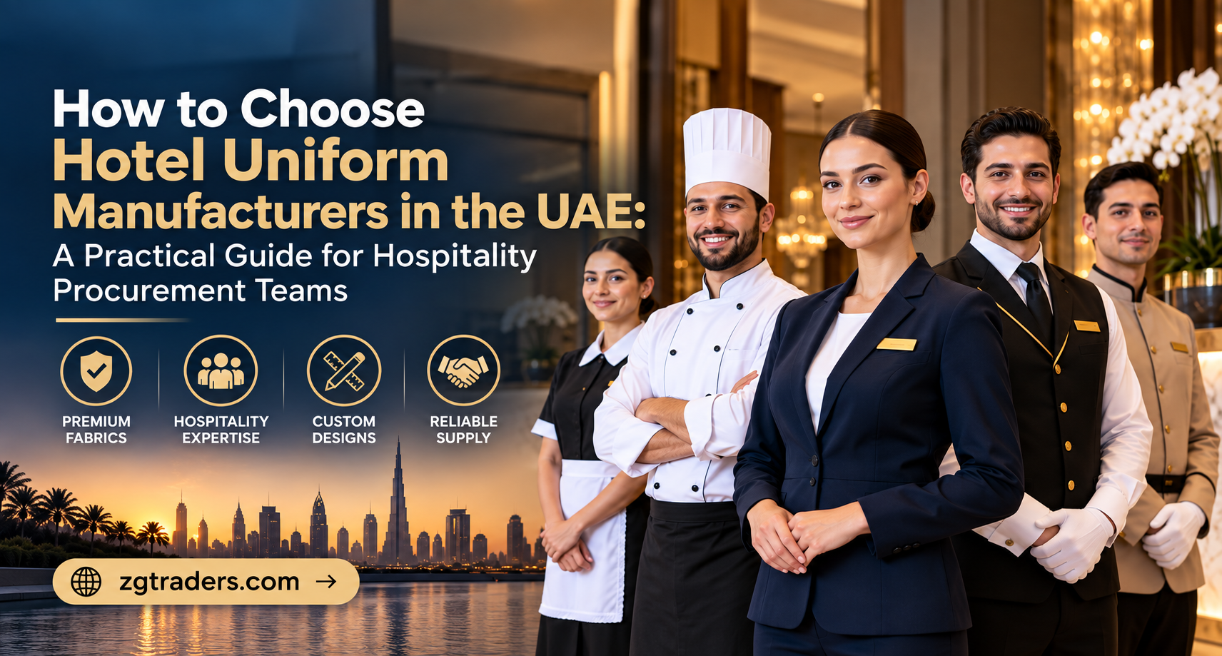 Finding Hotel Uniform Manufacturers in Sharjah | ZgTraders.com